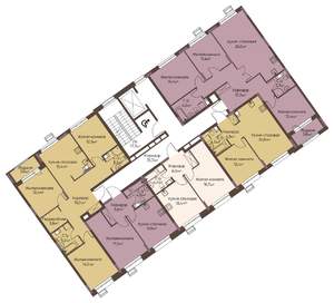 1-к квартира, вторичка, 41м2, 3/12 этаж