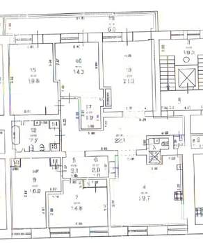 5-к квартира, вторичка, 162м2, 2/8 этаж