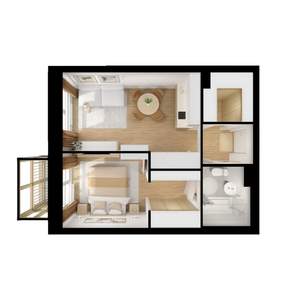 1-к квартира, вторичка, 39м2, 19/25 этаж