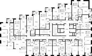 1-к квартира, вторичка, 39м2, 22/32 этаж