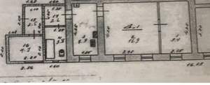 2-к квартира, вторичка, 48м2, 1/1 этаж