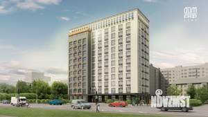 2-к квартира, строящийся дом, 52м2, 8/11 этаж