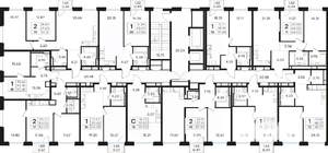 1-к квартира, вторичка, 48м2, 3/13 этаж
