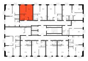 1-к квартира, вторичка, 32м2, 2/15 этаж
