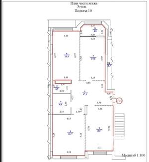 3-к квартира, вторичка, 112м2, 3/9 этаж