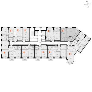 2-к квартира, вторичка, 64м2, 2/16 этаж
