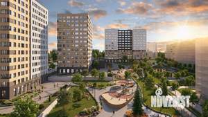 2-к квартира, строящийся дом, 71м2, 4/13 этаж