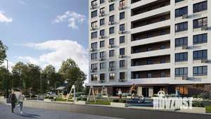 2-к квартира, строящийся дом, 57м2, 12/18 этаж