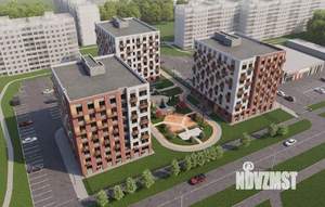 2-к квартира, строящийся дом, 65м2, 3/8 этаж