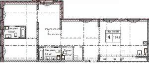 4-к квартира, строящийся дом, 125м2, 5/5 этаж