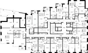 1-к квартира, вторичка, 35м2, 25/32 этаж