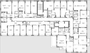 3-к квартира, строящийся дом, 74м2, 3/15 этаж