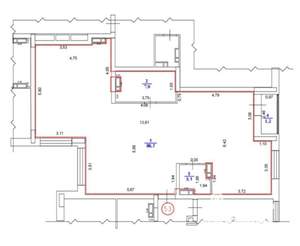 3-к квартира, вторичка, 98м2, 4/8 этаж