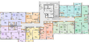 2-к квартира, вторичка, 65м2, 9/25 этаж