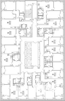 3-к квартира, вторичка, 84м2, 3/25 этаж