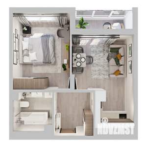 1-к квартира, вторичка, 39м2, 10/10 этаж