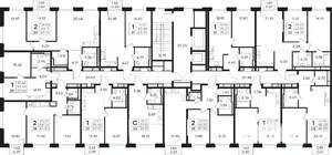 1-к квартира, вторичка, 49м2, 4/13 этаж