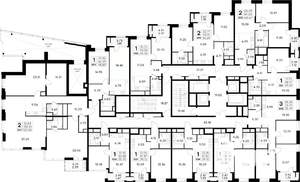 1-к квартира, вторичка, 39м2, 25/32 этаж