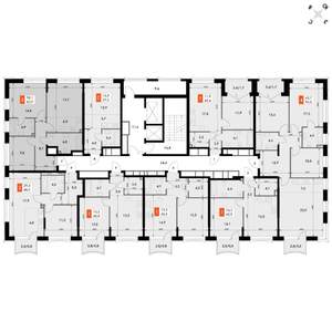 3-к квартира, вторичка, 64м2, 6/16 этаж