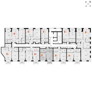 Студия квартира, вторичка, 42м2, 3/16 этаж
