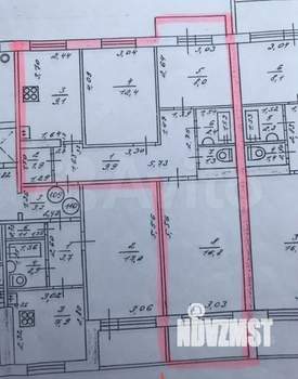 3-к квартира, вторичка, 61м2, 8/10 этаж