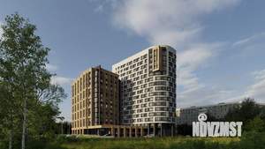 2-к квартира, строящийся дом, 64м2, 7/16 этаж