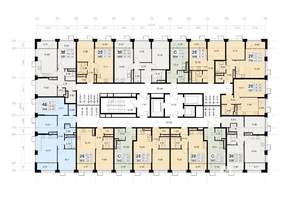 2-к квартира, вторичка, 53м2, 8/20 этаж