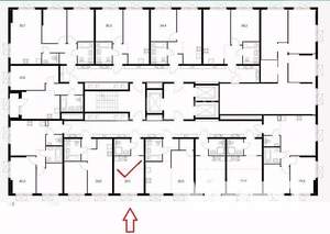Студия квартира, вторичка, 20м2, 12/25 этаж