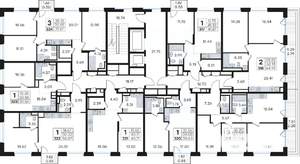 1-к квартира, вторичка, 51м2, 6/13 этаж