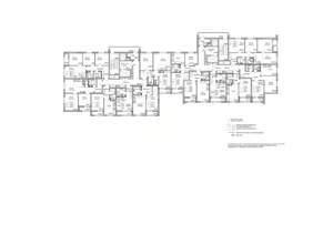 3-к квартира, строящийся дом, 62м2, 22/25 этаж
