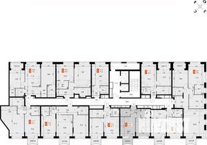 1-к квартира, вторичка, 43м2, 4/10 этаж