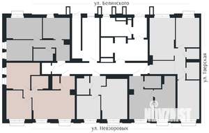2-к квартира, вторичка, 62м2, 1/9 этаж