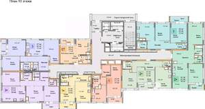 3-к квартира, вторичка, 68м2, 10/25 этаж