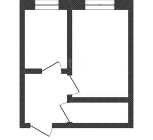 1-к квартира, вторичка, 30м2, 1/9 этаж