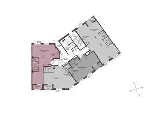 1-к квартира, вторичка, 71м2, 8/12 этаж