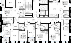 1-к квартира, вторичка, 39м2, 4/30 этаж