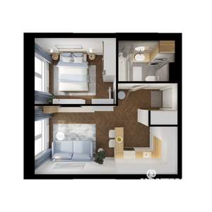 1-к квартира, вторичка, 34м2, 2/25 этаж