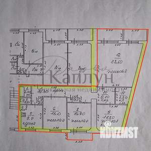 4-к квартира, вторичка, 105м2, 7/9 этаж