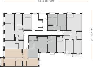 2-к квартира, вторичка, 65м2, 2/13 этаж