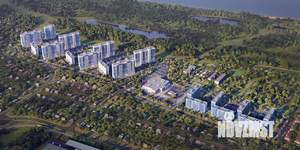 2-к квартира, строящийся дом, 54м2, 8/10 этаж