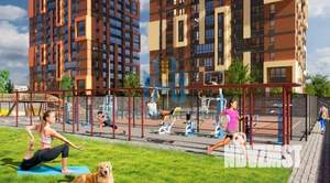 1-к квартира, вторичка, 34м2, 12/18 этаж