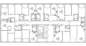 1-к квартира, вторичка, 51м2, 2/19 этаж