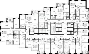 1-к квартира, вторичка, 40м2, 30/32 этаж