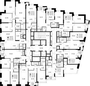 Студия квартира, вторичка, 31м2, 4/32 этаж