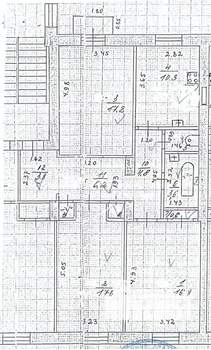 3-к квартира, вторичка, 80м2, 4/4 этаж