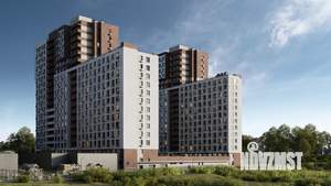 1-к квартира, строящийся дом, 40м2, 8/18 этаж