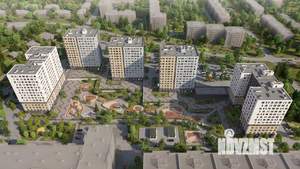 1-к квартира, строящийся дом, 42м2, 6/14 этаж