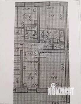 2-к квартира, вторичка, 53м2, 5/5 этаж