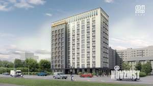 1-к квартира, строящийся дом, 46м2, 10/11 этаж