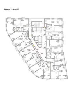 2-к квартира, вторичка, 58м2, 17/24 этаж